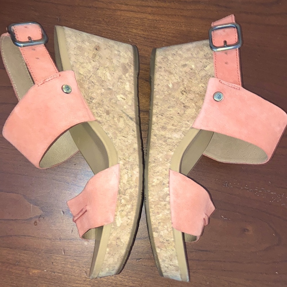 Wedge Sandals worn once.